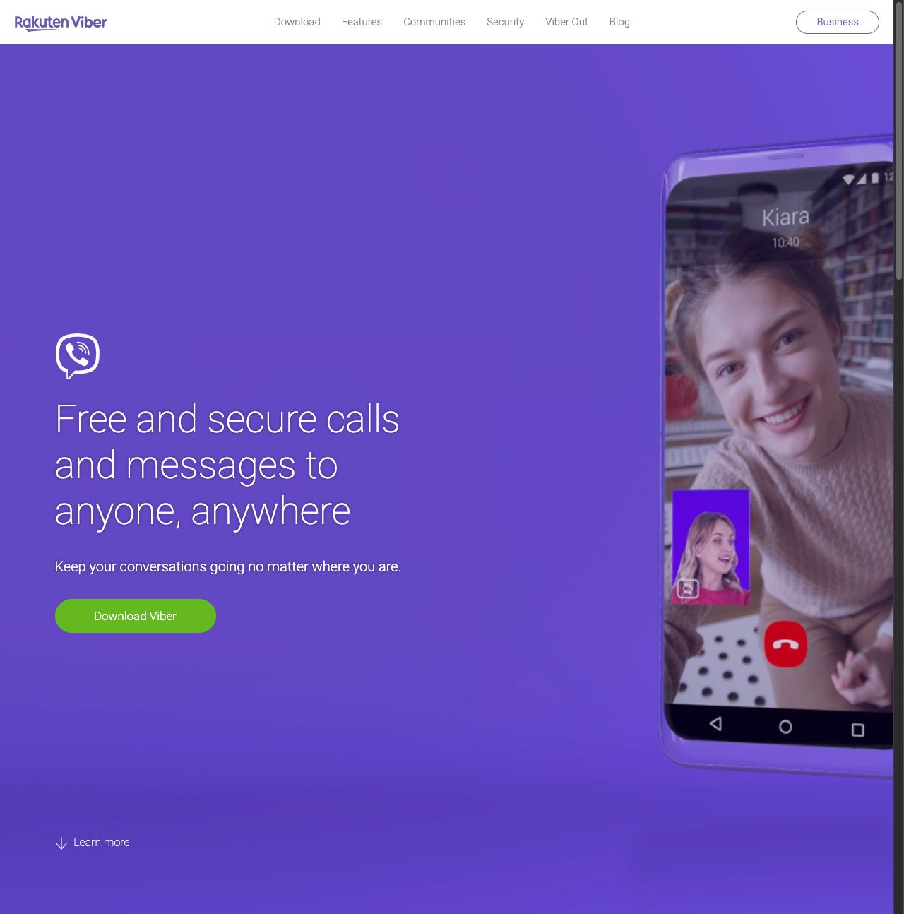 viber-website-screenshot