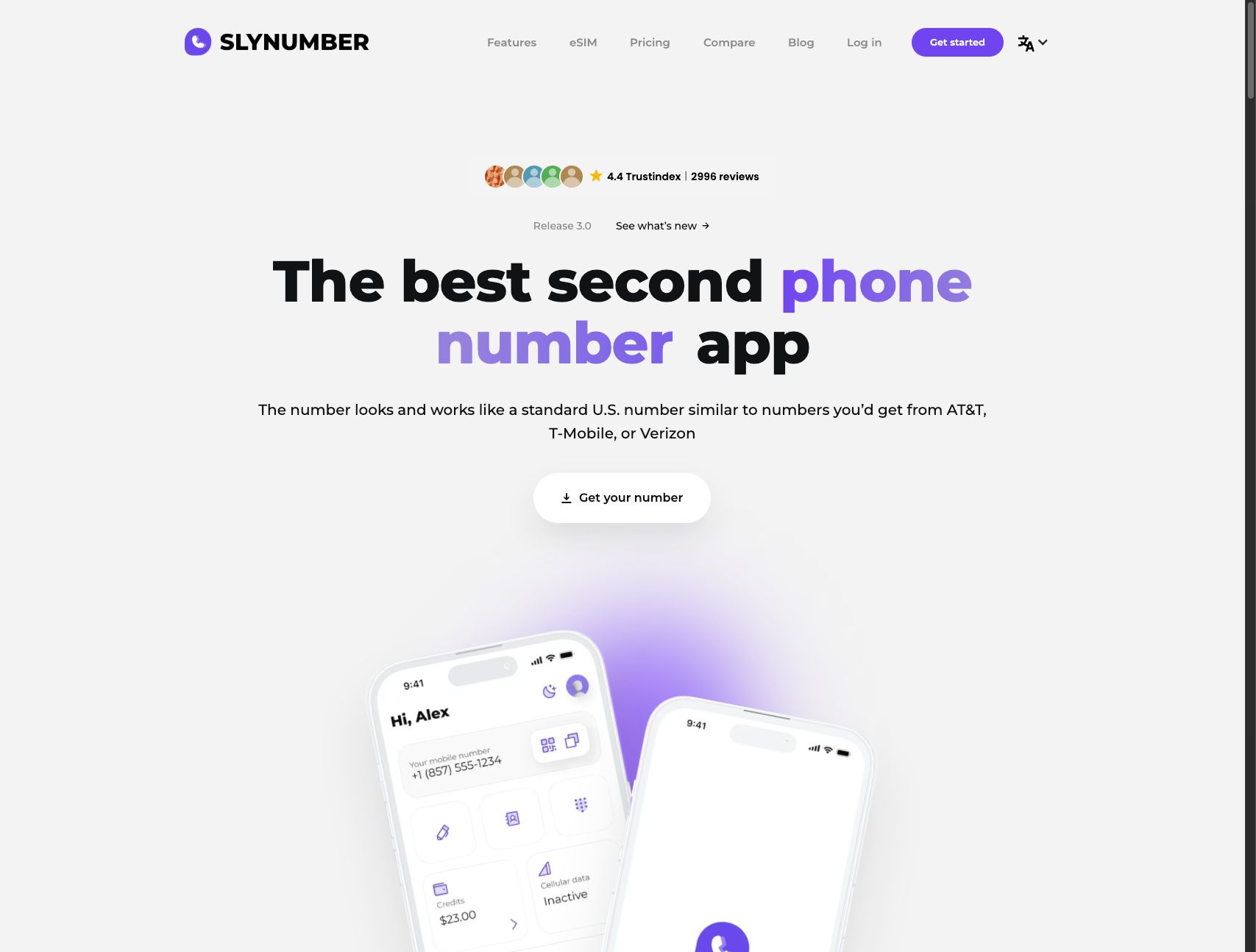 slynumber-website-screenshot