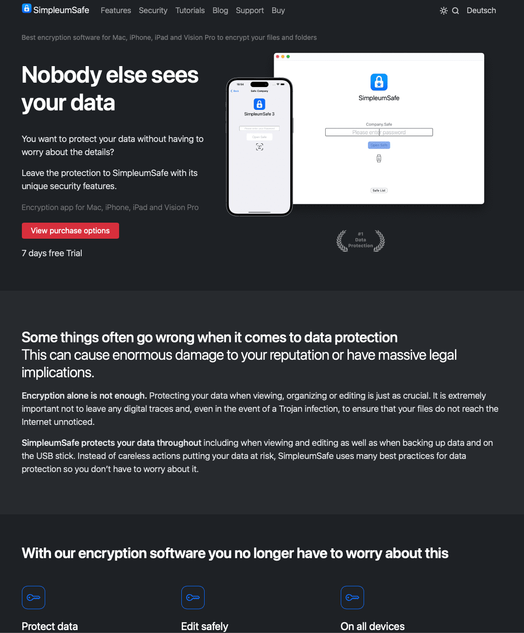 simpleum-safe-website-screenshot