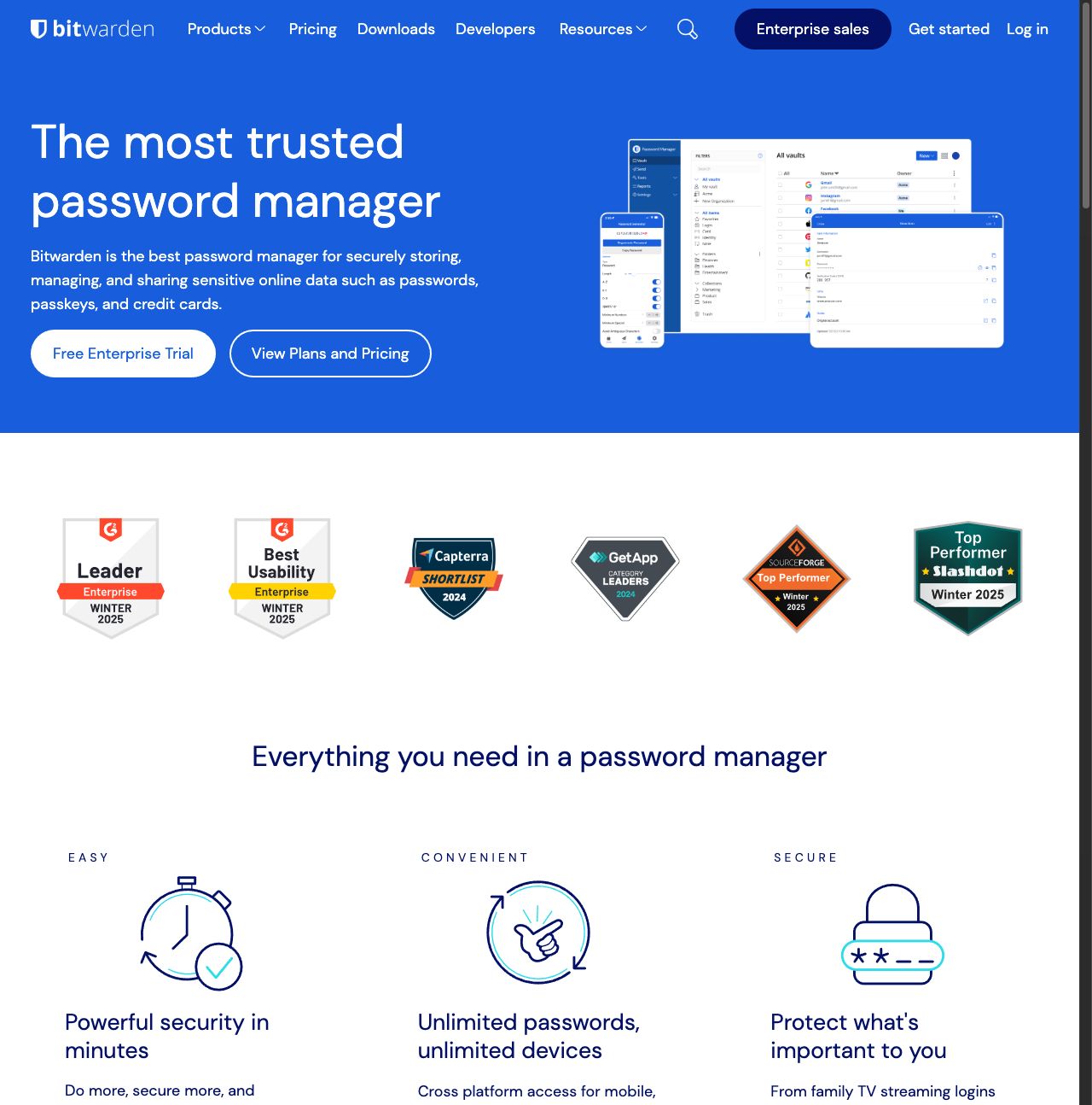 bitwarden-website-screenshot