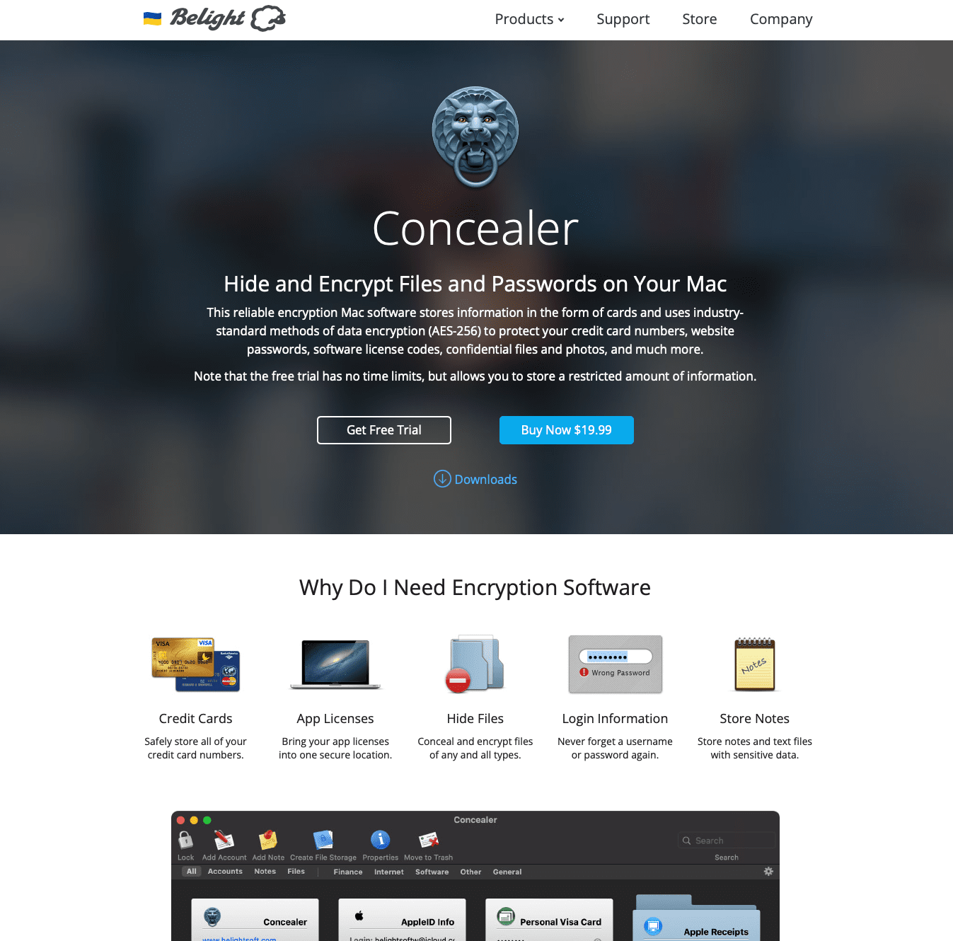belight-concealer-website-screenshot