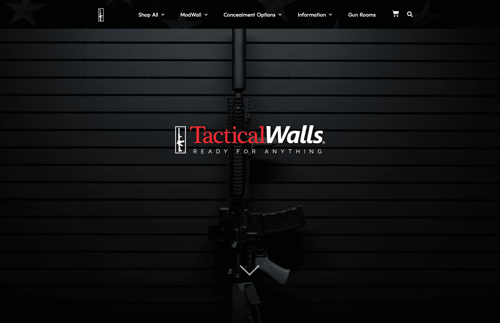 Tactical Walls Website Preview
